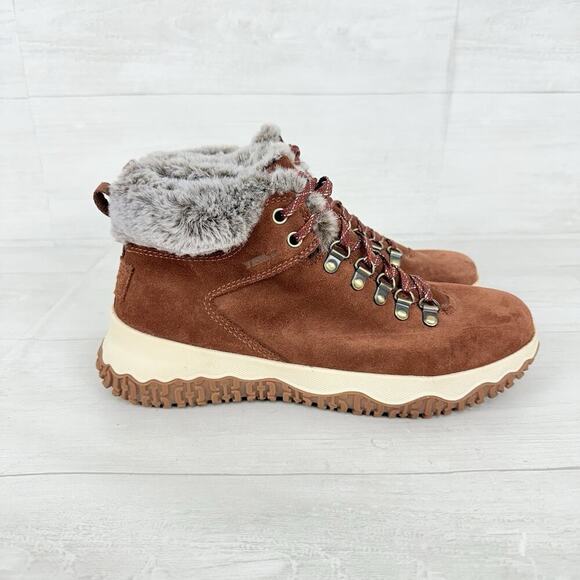 LL Bean Womens Day Venture Insulated Boots Size 9 Alpine Brown Winter Outdoor - Picture 2 of 11